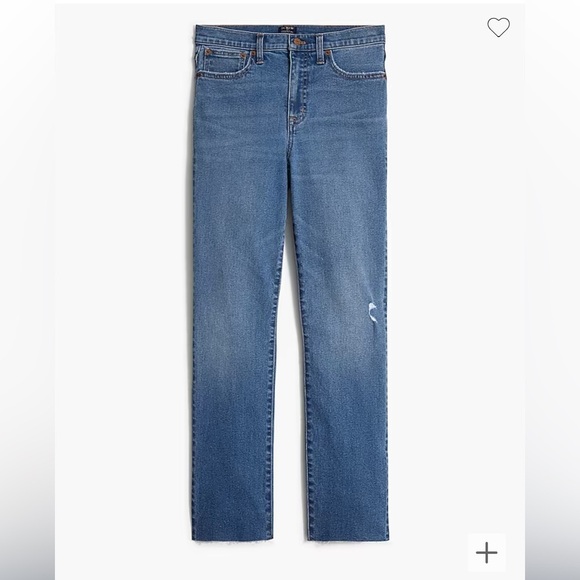J crew running lake wash Essential straight jean in all-day stretch - Picture 4 of 5